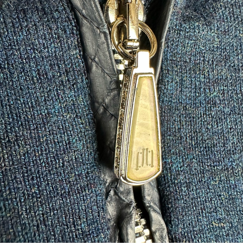 Johnny Manglani Cashmere Quarter-Zip Sweater - Picture 5 of 10